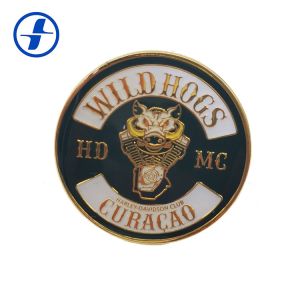 Custom high quality metal plating soft enamel epoxy lapel pin for hot sales