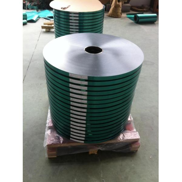 Quality 15mm Copolymer Coated Steel EAA Tape For Optical Fiber Cable 390MPa wholesale