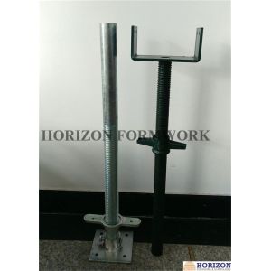 China BS1139 Scaffold Adjusting Screw Jack For Leveling Scaffolding Systems on sale