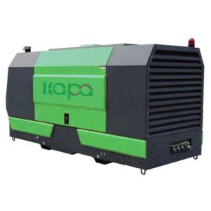 Portable Electric Motor Oil Injection 1.6Mpa Two Stage Screw Air Compressor