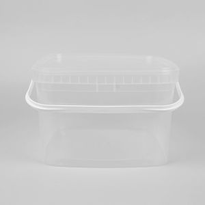 20cm Clear Plastic Ice Buckets