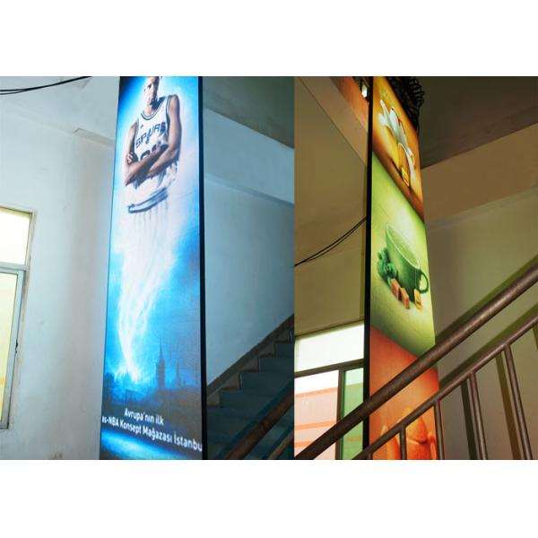 2 Sided High Brightness LED Display Screen Rentals , Foldable LED Screens