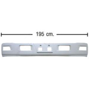 Chrome Front Bumper Wide For ISUZU NPR 150 NQR 175 NMR 130 NLR 130 Truck Spare
