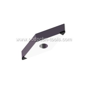 Flexible Rhombic PCBN Inserts Durable Dry Cutting CBN Turning Inserts