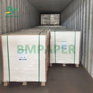 40gsm +10g PE C1S MG White Paper For Fried Food Package Greaseproof 61 X 86cm