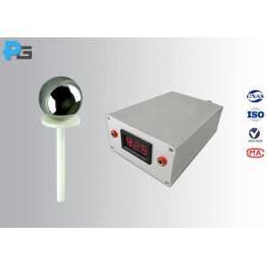 Cheap 45V Electrical Indicator Finger Probe Test IEC 60529 IP1X CNAS Calibration Report for sale