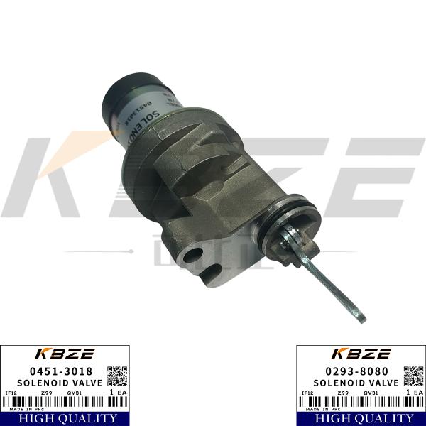 04513018 02938080 DEUTZ BF4M2012C ENGINE 12V FLAMEOUT SOLENOID FOR VOLVO EXCAVATOR
