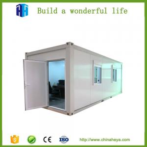 Cheap Prefab 20ft Steel Structure Container Office House Construction Design for sale