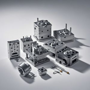 Hot Runner Cold Runner Custom Steel Plastic Injection Mold With ISO9001