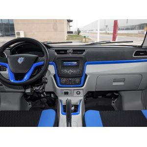 Square Shape Adopted Jinbei Family style New Electric Van Hiace EV With 220N.m