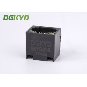 DGKYD-56YGZNL Unshielded Ethernet Connector Rj45 Single Port with Y/G Led RJ45