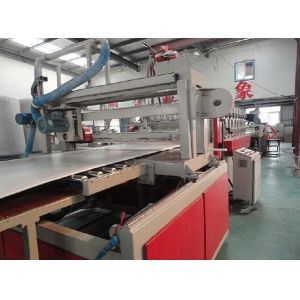 Double Screw PVC Foam Board Machine , Decoration Board Making Machine