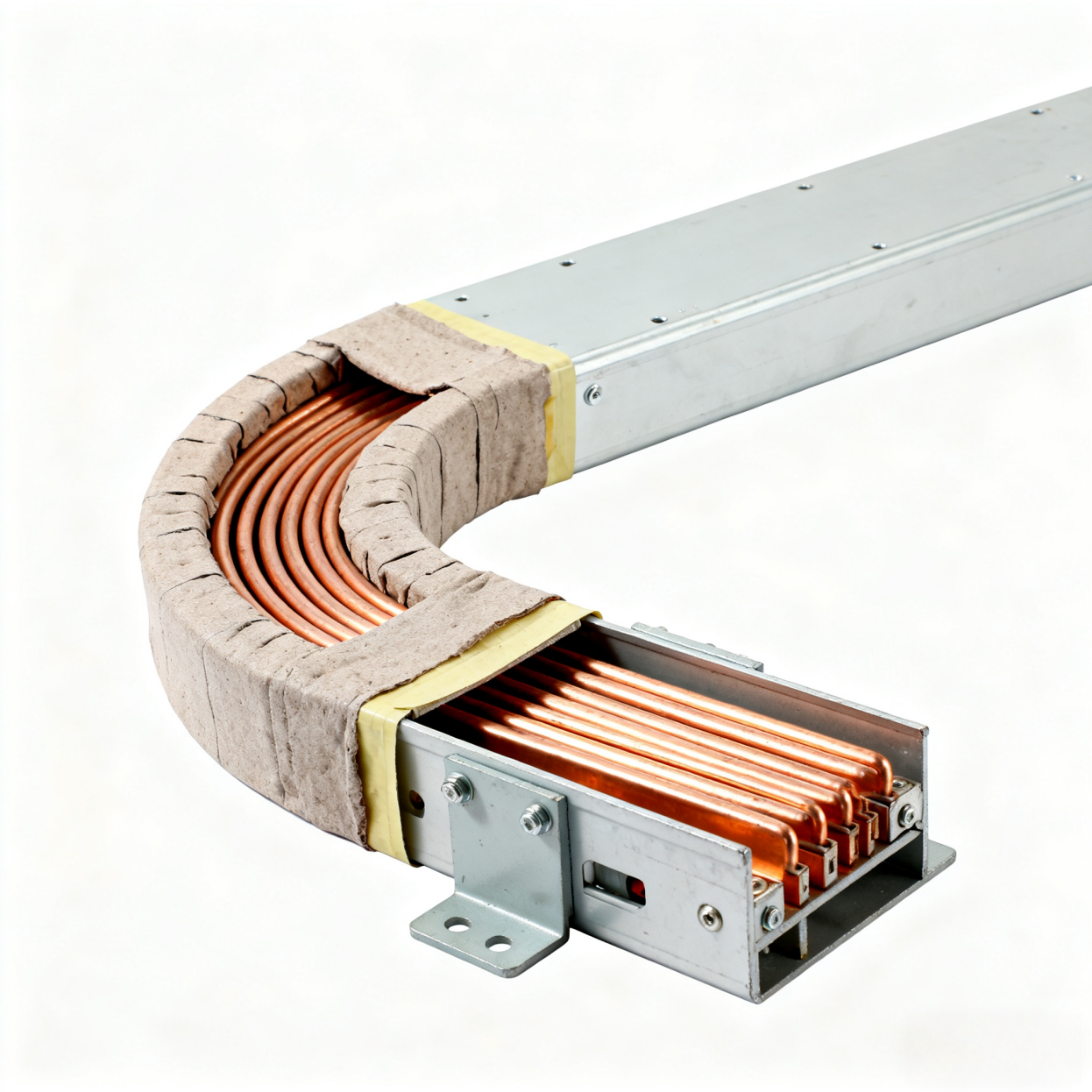 Waterproof Enclosed High Voltage Bus Duct 2500A-4000A Dense Busbar Trunking