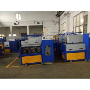 Cheap 15KW Customized Wire Drawing Machine , Small Copper Wire Making Machine for sale