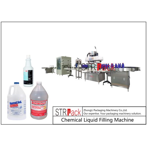 Quality Automatic Plastic Bottle Liquid Filling Machine Anti Corrosion 1.2KW 220V wholesale
