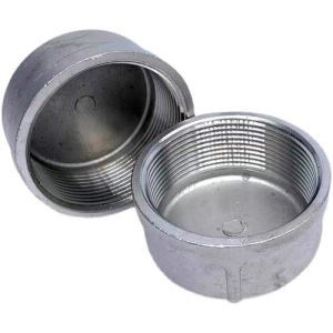 Cheap Stainless Steel Pipe Cap 3/4&quot; NPT Female Pipe Plug Socket Fitting for Equal Connection for sale