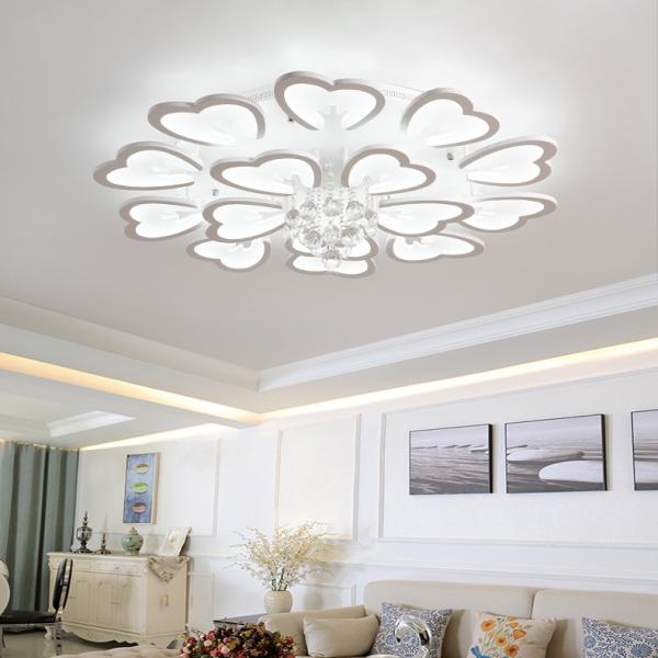 Acrylic ceiling lights with remote controller UK Style For home Decoration (WH