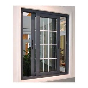 China Double Aluminum Frame Sliding Glass Window Soundproof on sale