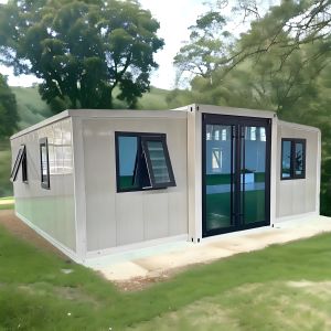 20ft 40ft Expandable Prefabricated Portable Steel Building for Home Office or