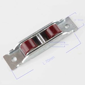 Double Nylon Wheel Bearings Window Roller for Modern Sliding Doors and Windows