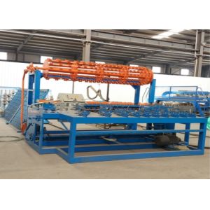 Computer Control Chain Link Mesh Machine , 2500 Mm Width Wire Mesh Weaving