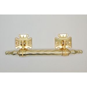 Cheap Steel Pipe Material Casket Handle Hardware , Casket Accessories Supply In Set for sale