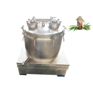 PLC Control Top Discharge Centrifuge Machine Alcohol Hemp Oil Extraction Machine