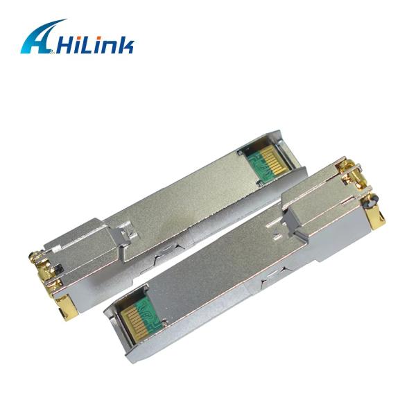 HL-SFP-T 1000BASE-T and 10/100/1000BASE-T Copper SFP Transceiver with Data Rate
