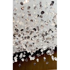 Nordic Style Modern Indoor Decoration Light Villa Mall Staircase Handmade Art