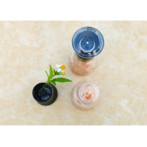 Transparent Glass Bottle Grinder And Shaker With Spice Adjustable Grinding Head