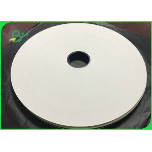 Eco - Friendly 100% Safe 15MM 60GSM MG Kraft Paper Roll For 6MM Straws