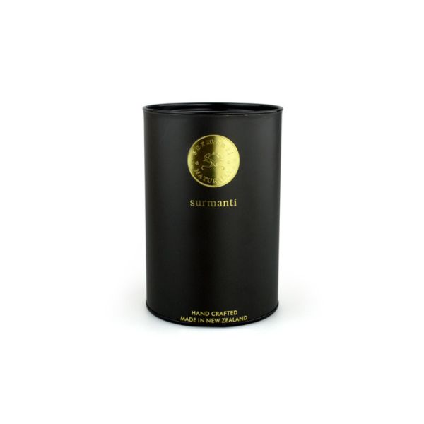 Quality Gold Stamping Black Kraft Paper Composite Wine Cans for Wine and Clothes wholesale
