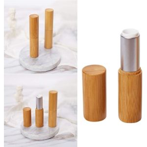 China Square / Round AS Refillable Lipstick Tube With Rubber Stopper on sale