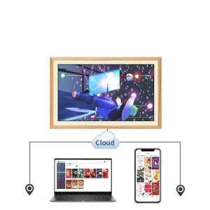 Wall Mount Digital Photo Frames 350 Cd/M2 24 Inch Digital Picture Frame
