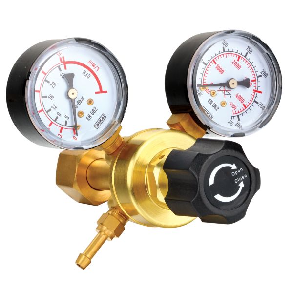 Quality Small Compressed Gas Pressure Regulator With Gauge For Manufactory / Construction wholesale