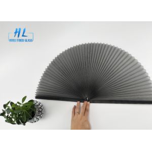 Anti Mosquito Polyester Foldable Window Screen With Black And Grey Color