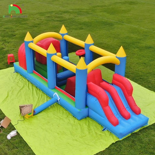 Kids Inflatable Obstacle Course Inflatable Jumping Bounce Obstacled Inflatable