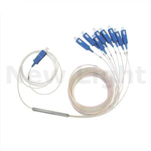 1×N Fiber Optic PLC Splitter / Optical Cable Splitter For Local Area Networks