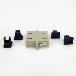 High Durability Fiber Optic Lc To Sc Adapter Duplex Sc Adapter UPC APC Type