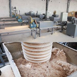 Sawdust Wooden Pallet Block Machine For Wood Pallet In Tunisia