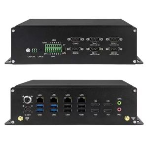 Versatile Industrial Mini PC with 6 X DB9 4 Of Which Support RS485/RS422 and