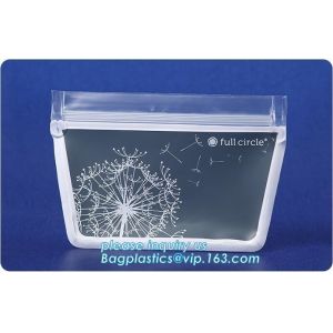 Reusable Silicone Food Fresh vegetable Seal packing Bag with k Heat Resistant