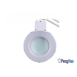 Cheap Adjustable Dental Lab Products 100V-240V With Led Light Magnifying Lamp 5 Diopter for sale