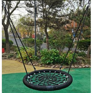 120cm Dia 12cm Ring High Grade Playground Kids Nest Swing With TUV Certificate