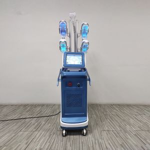 Vertical 360 Fat Freezing Machine OEM lipo cavitation with vacuum