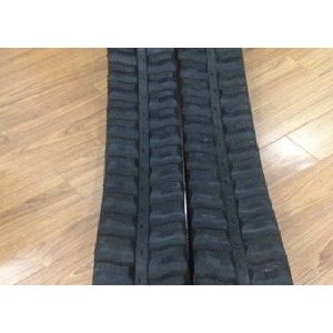 Black Color Mini Crawler Tracks 180mm Width For BOBCAT 418A
