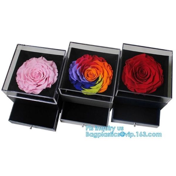 New product custom handmade small luxury wedding paper jewellery white gift box with ribbon closure,Silk Customised Pock