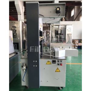 Semi Auto PE Film Bottle Packing Machine 5 Packs Per Min With Tray