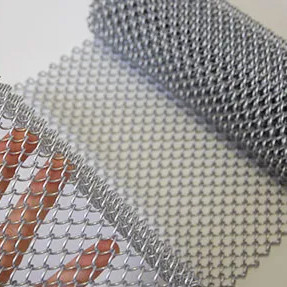 Construction Metal Coil Drapery Incombustible With 7x7 Rope Construct