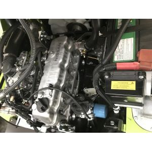 Gas LPG Gasoline Dual Fuel Forklift with Adjustable Cab Location and Steel